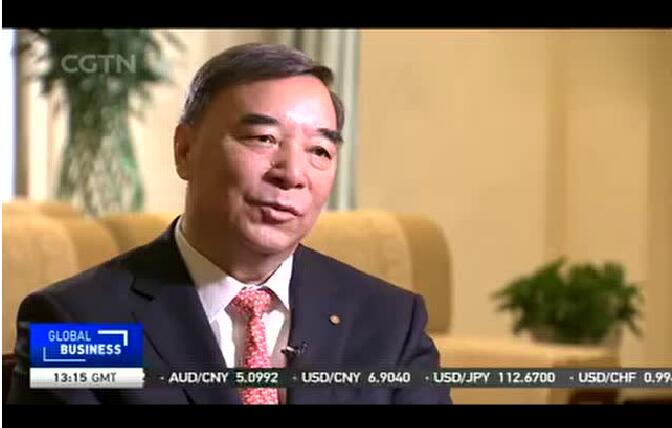 央视国际频道：“一带一起CEO专访 优德88董事长宋志平”20170511