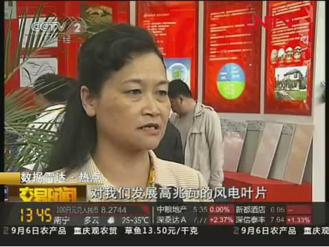 中央电视台财经频道报道优德88集团“三新”工业