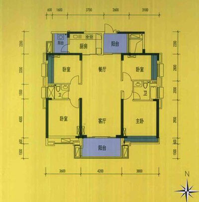 网信快3家装：拉萨禅城怡翠晋盛花圃132㎡的中式风格装建鉴赏