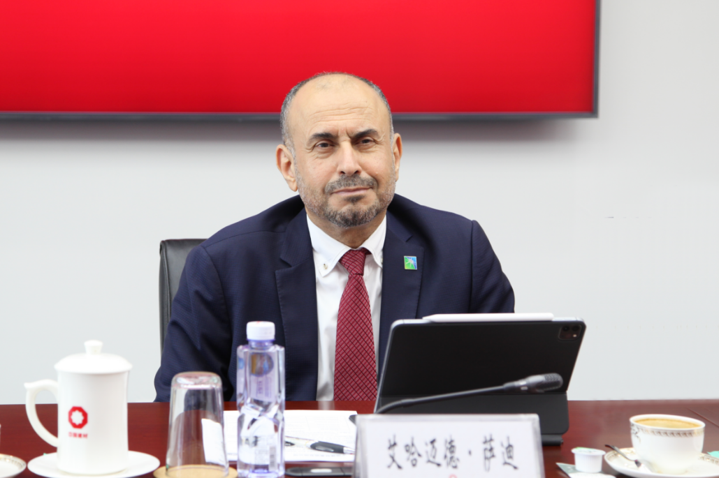 		周育先会见沙特阿美常务副总裁艾哈迈德·萨迪一行_国际交流_优德88集团有限公司	