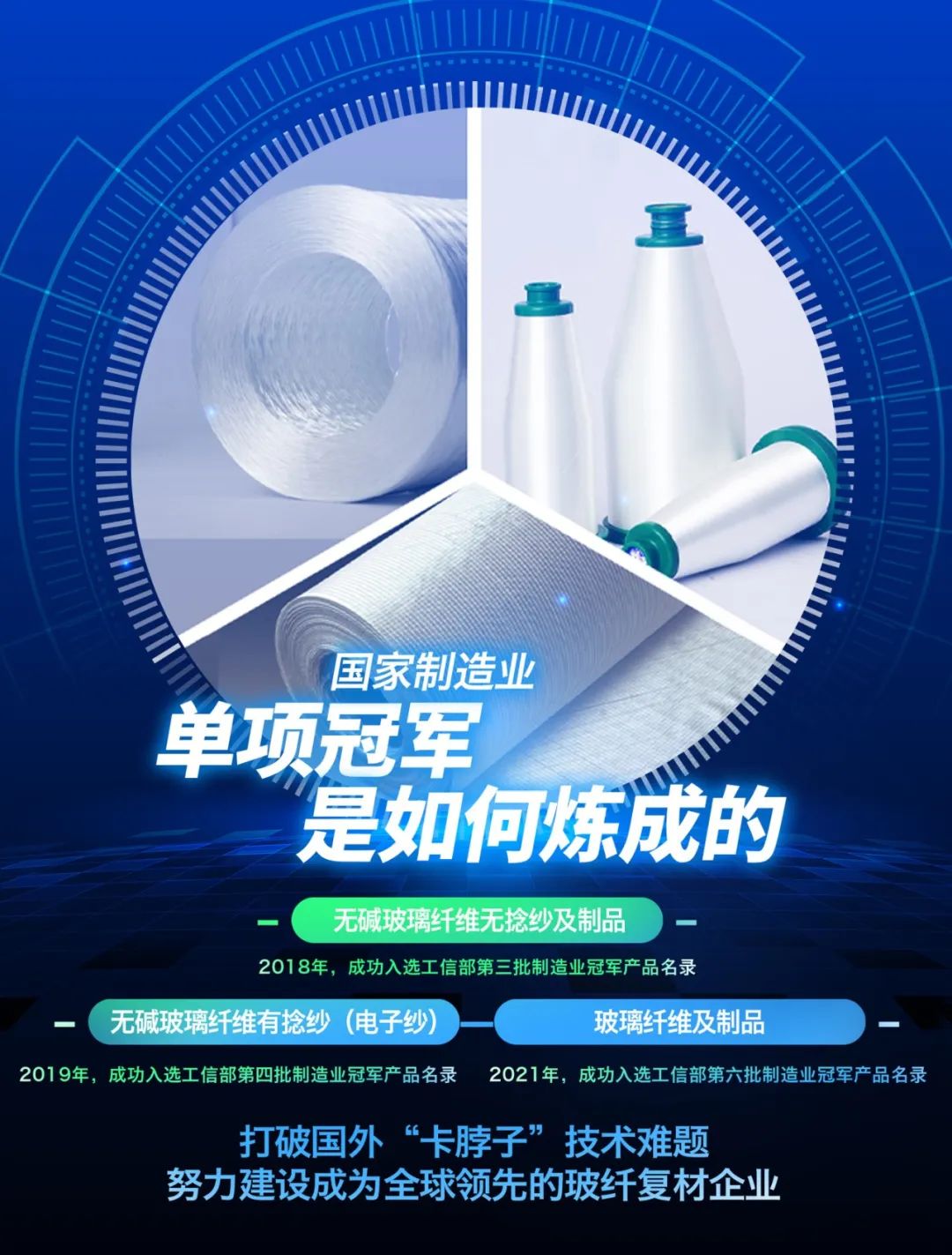 		制造业单项冠军“炼成记” | 泰山玻纤：守正立异，，，起劲建设全球领先的玻纤复材企业_责任动态_优德88集团有限公司	