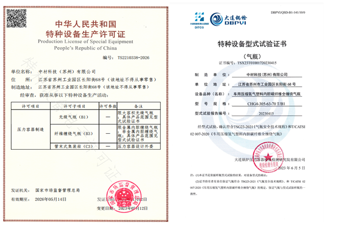 		稳增添 创价值 | 储氢气瓶获制造允许证、签约外洋项目、获甲级资质、入选绿色矿山名录……_国际交流_优德88集团有限公司	