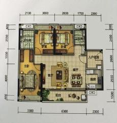 拉萨美的花湾城3座03单元4座06单元110.00㎡