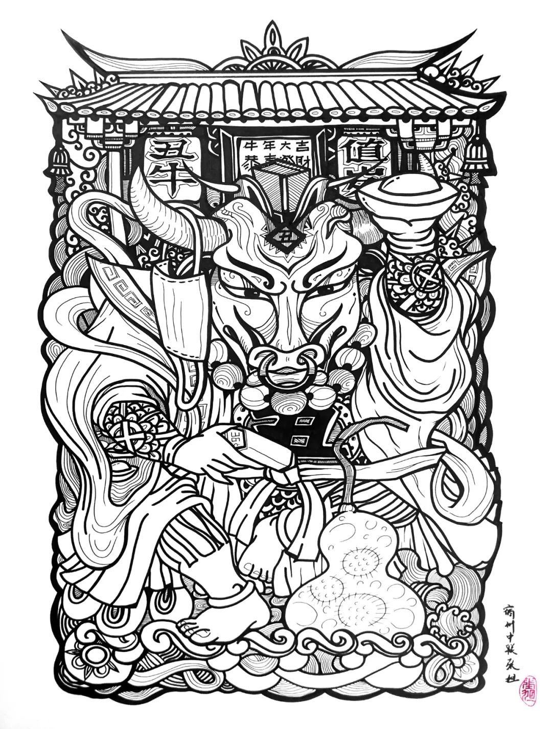 		新春新气象 | 我们用绘画转达优美，，，，，，表达祝福_责任与文化_优德88集团有限公司	
