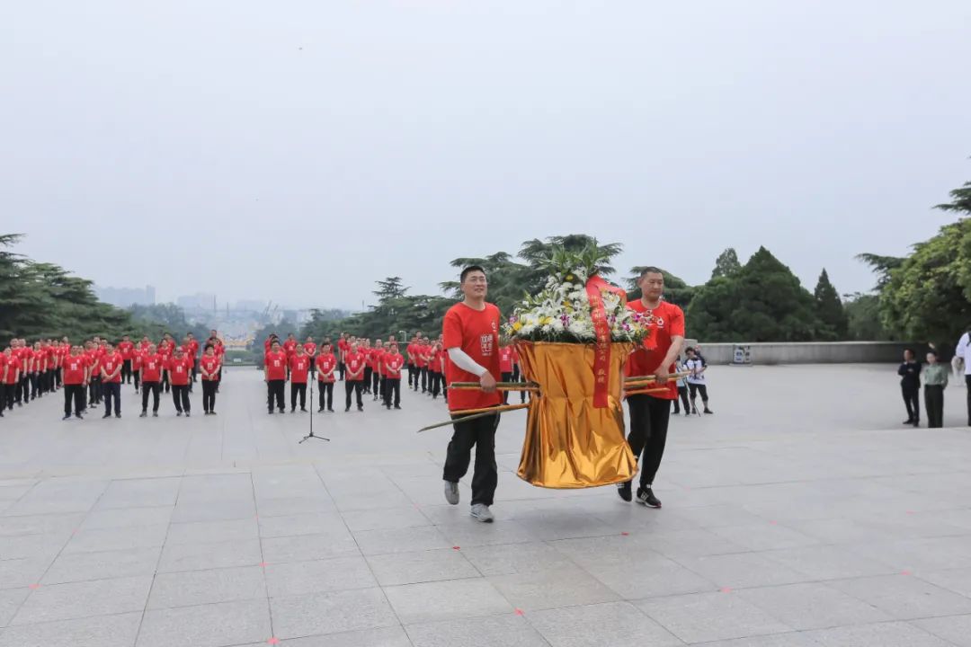 		第66站 | 优德88集团“健跑百年路 斗争新征程”（淮海战争义士纪念塔站）运动在江苏徐州乐成举行_企业动态_优德88集团有限公司	