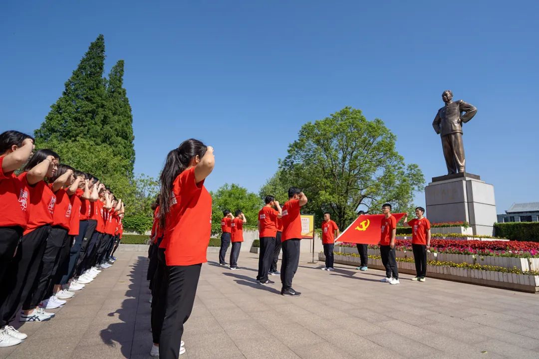 		第87站 | 优德88集团“健跑百年路 斗争新征程”（周恩来纪念馆站）运动在江苏淮愉逸成举行_企业动态_优德88集团有限公司	