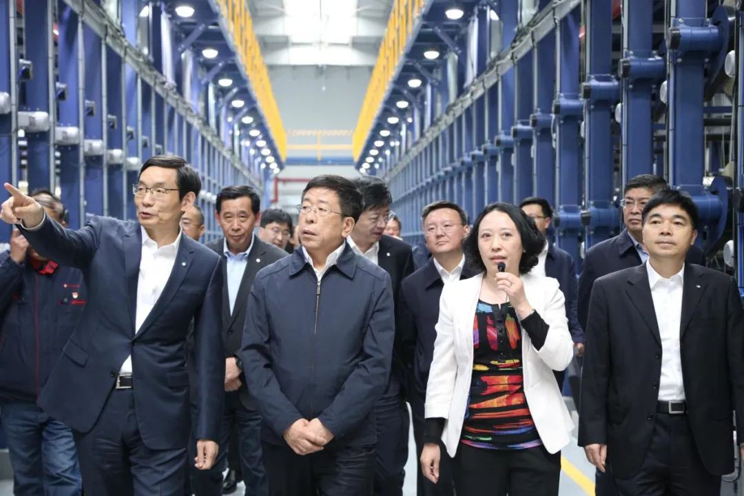 		任洪斌赴中复神鹰西宁公司指导调研_优德88要闻_优德88集团有限公司	