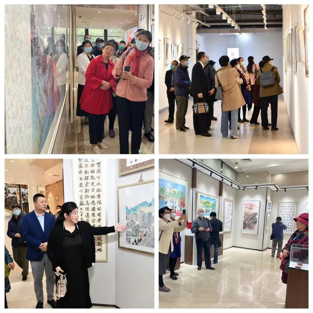  喜迎二十大 立功新时代 | 优德88集团善用文化中心主题字画展揭牌_喜迎二十大幻灯片_优德88集团有限公司 