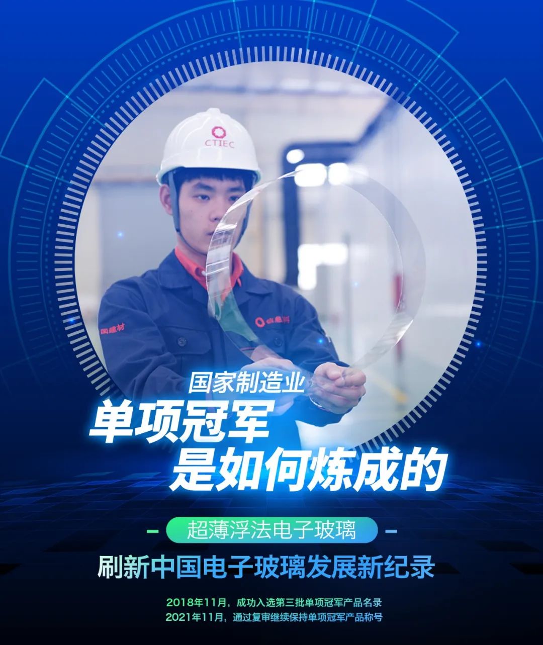 		制造业单项冠军“炼成记” | 超薄玻璃透出“黑科技”，，勇做立异自强“排头兵”_企业动态_优德88集团有限公司	