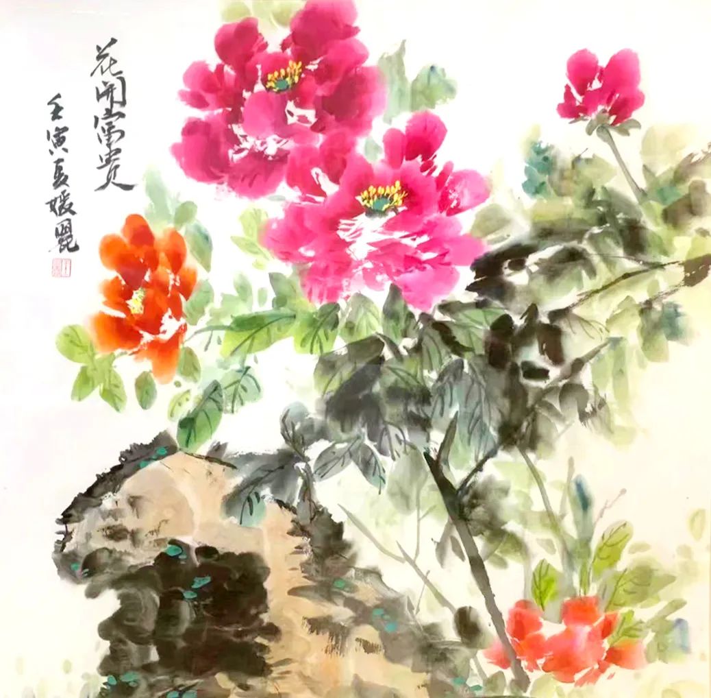 		建材诗画送祝福 图画抒情迎新年_责任与文化_优德88集团有限公司	